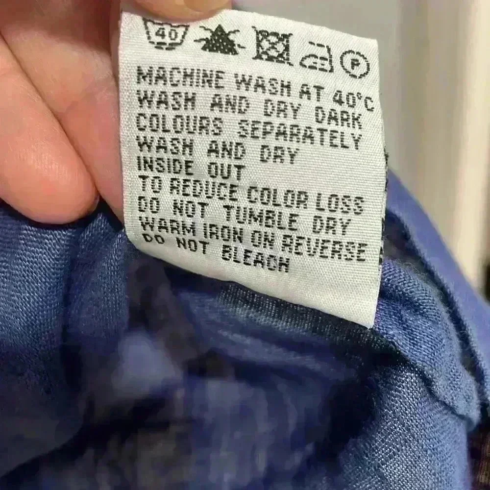 Boden Linen Blouse Crossover Bodice Empire Drawstring Waist Blue Top size 18 - Picture 5 of 8